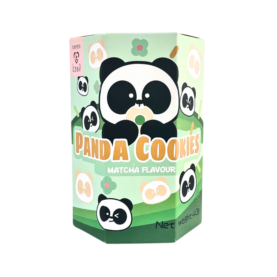 Tokimeki Panda Cookie Matcha Flavour 40g