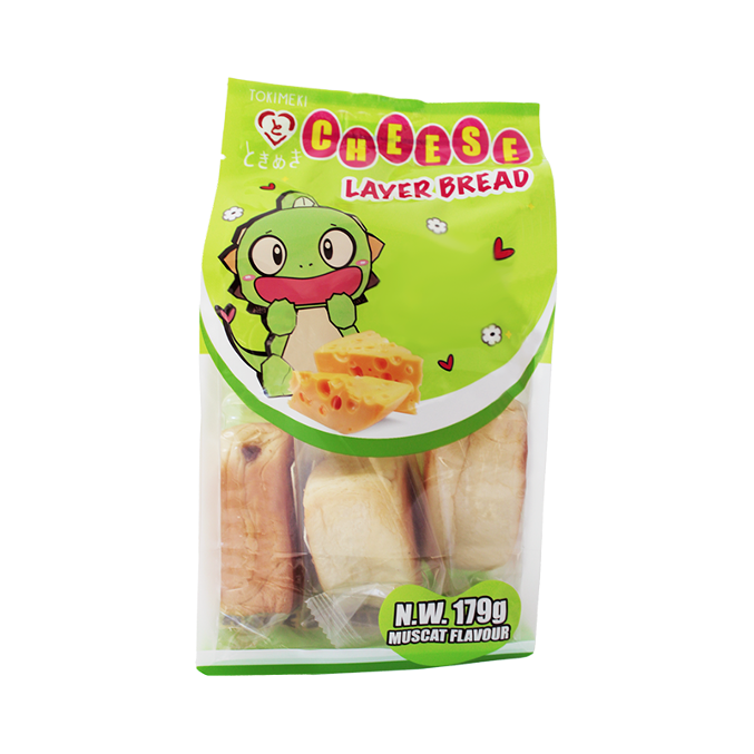 Tokimeki Layer Bread Muscat Flavour 179g